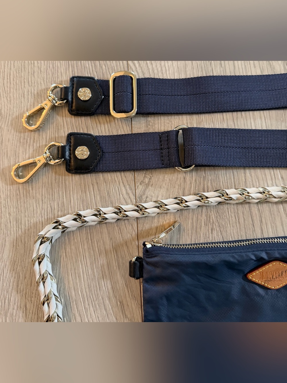 MZ Wallace Crosby Hobo - Navy - Picture 3 of 12